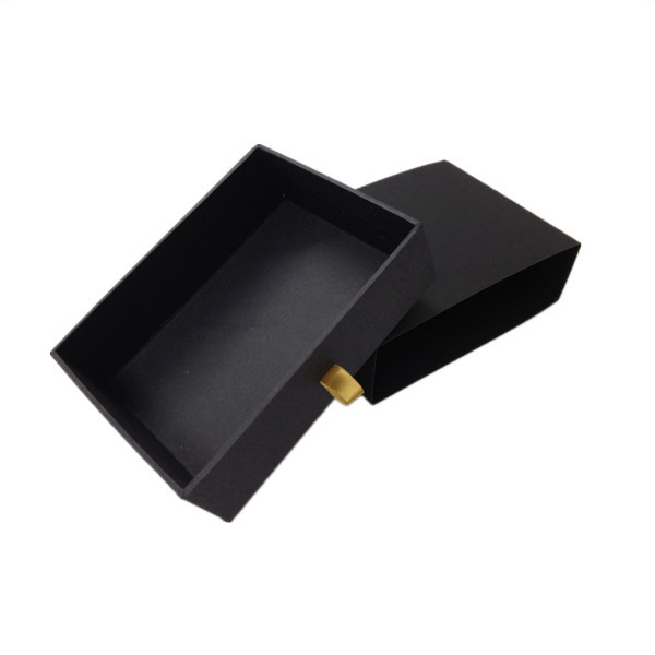 black paper box