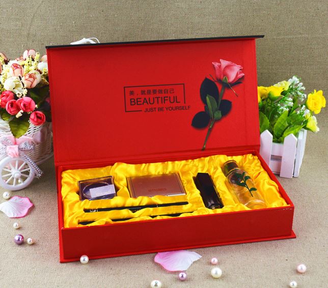 Wholesale custom beauty cosmetics packaging paper gift box