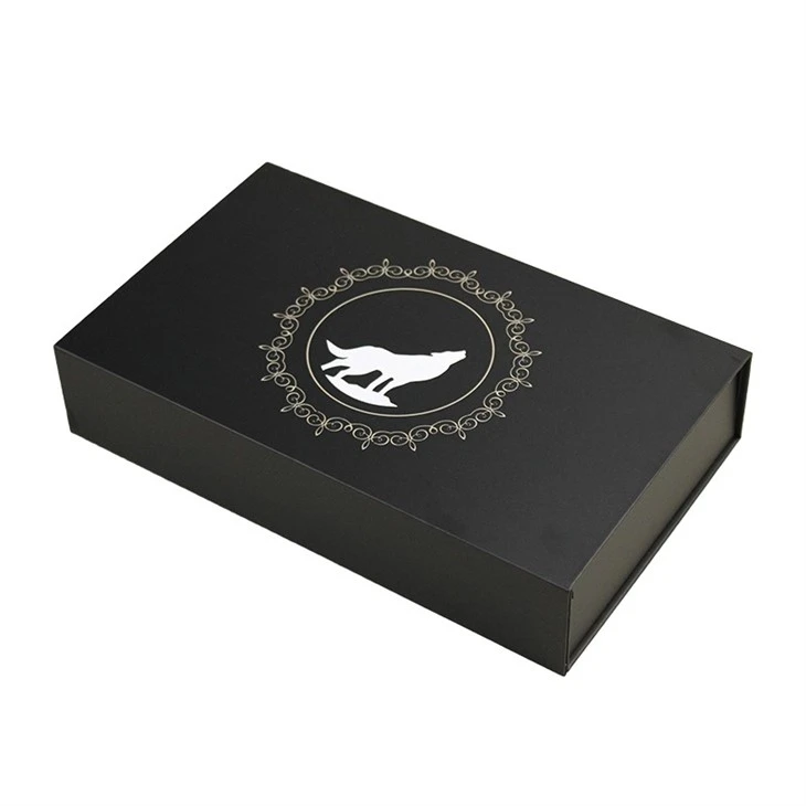 matte black magnetic gift box (7)