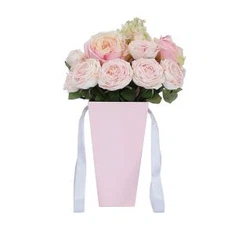 Rose Boxes Pakend Trapezoid Shaped Tühi Cardboard Flower Box